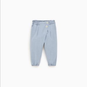 Zara toddler 2-3 chambray joggers